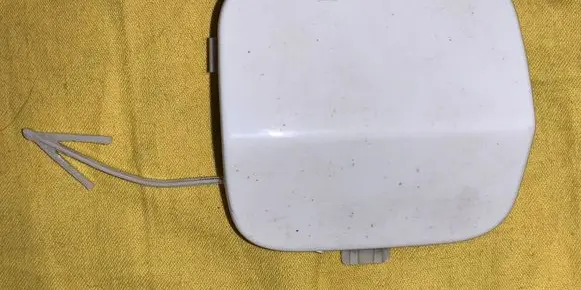 Rear bumper row hook cap/cover
