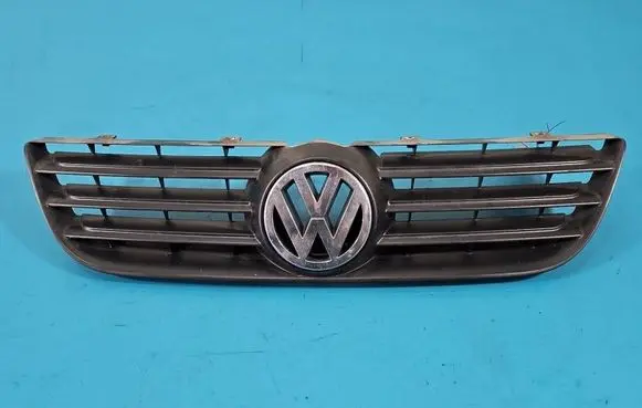 Volkswagen Polo IV 9N3 Front bumper upper radiator grill 6Q0853653E IMPRK1568485