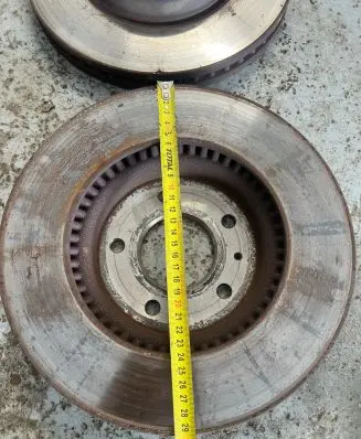 Rear brake disc