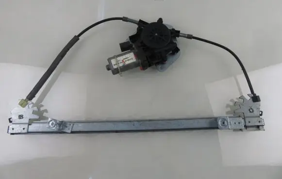 Renault Megane I Front door window regulator with motor D239805