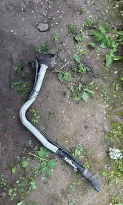 Volvo S80 Fuel tank filler neck pipe 09141401 TX055151