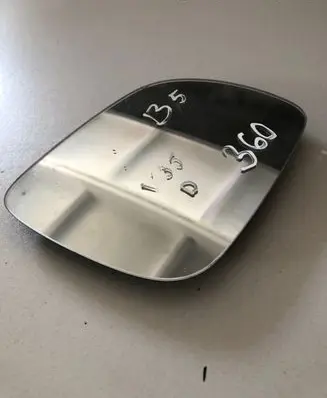 Volkswagen PASSAT B5 Wing mirror glass 32850