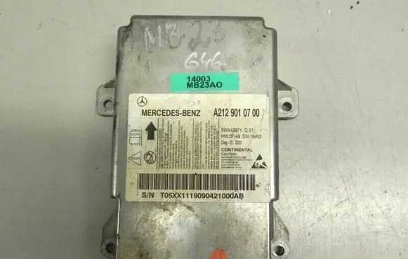 Mercedes-Benz E W212 Airbag control unit/module A2129010700 A2129014204