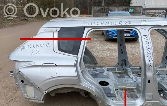 Mitsubishi Outlander IV Rear bodywork 