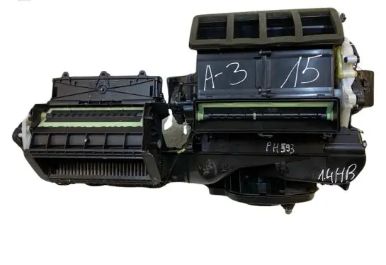 Interior heater climate box assembly
