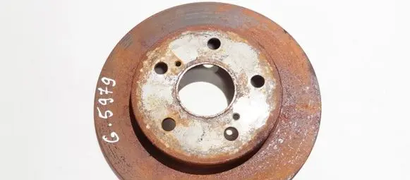 Toyota Auris 150 Rear brake disc neventiliuojamas