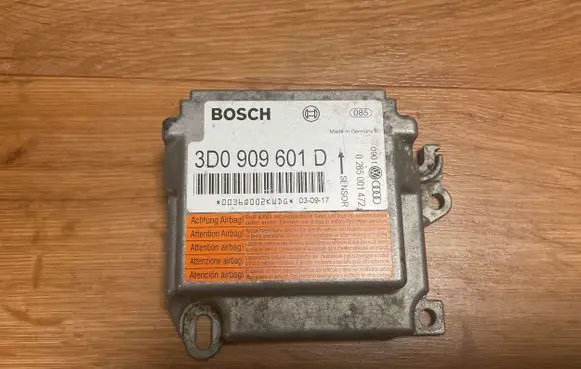 Volkswagen Touareg I Airbag control unit/module 3D0909601D