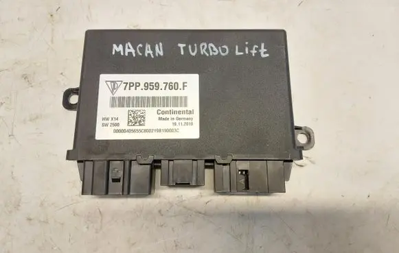 Porsche Macan (95B) Seat control module 7PP959760FJLK01