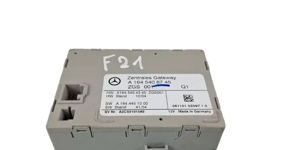 Mercedes-Benz ML W164 Gateway control module A1645406745