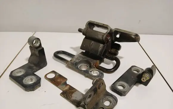 Volkswagen Phaeton Front door hinge set 3D483141B