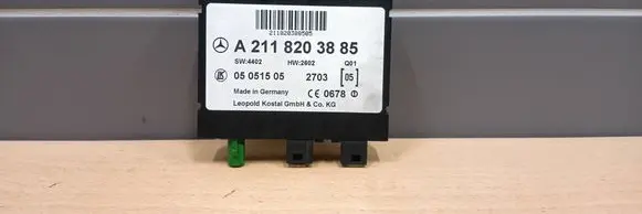 Mercedes-Benz E W211 Keyless (KESSY) go control unit/module A2118203885 05051505