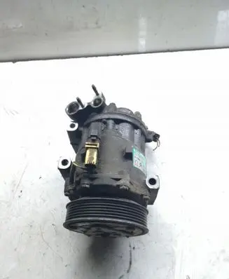 Peugeot 407 Air conditioning (A/C) compressor (pump) 9648138980