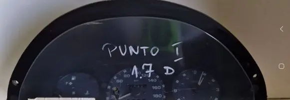 Fiat Punto (176) Speedometer (instrument cluster) 606219001