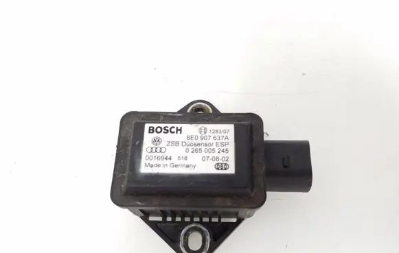 Volkswagen Polo ESP acceleration yaw rate sensor 8E0907637A 0265005245