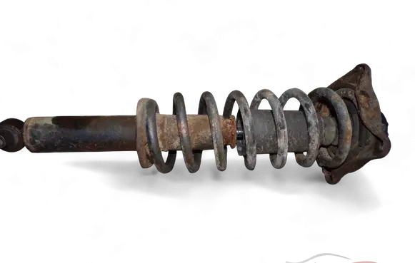 Audi 200 Rear shock absorber with coil spring 