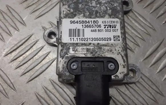 Peugeot 407 ESP (stability system) control unit 9645884180