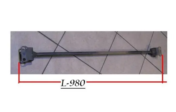 Renault Scenic I Rear traction arm rod 0196A D124