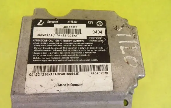 Fiat Stilo Airbag control unit/module 46835521