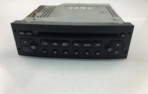 Peugeot 1007 Radio/CD/DVD/GPS head unit 96545978XT