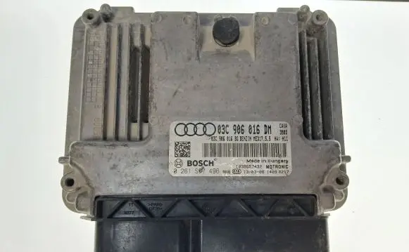 Audi A1 Engine control unit/module 03C906016DM 03C906016BG 0261S07496