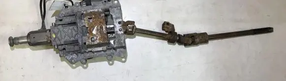 Steering wheel axle