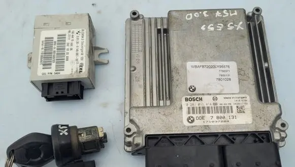 BMW X5 E53 Trunk lid opening control unit 13617794626 7800131
