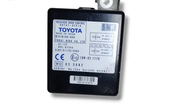 Toyota Corolla Verso AR10 Door control unit/module 897410F010 10R021776 61B168000