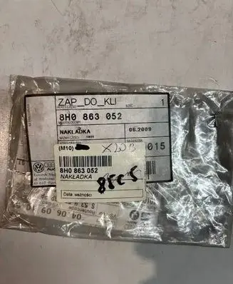 Audi A4 S4 B6 8E 8H Other exterior part 8H0863052