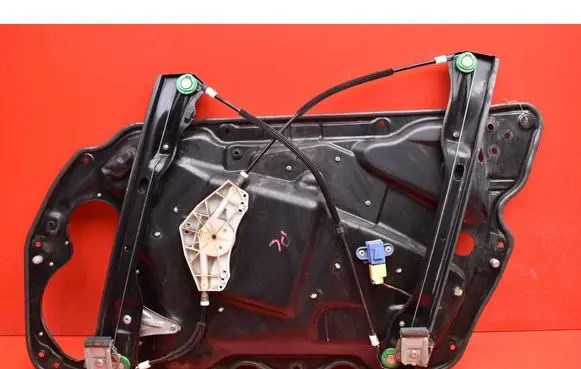 Front door window regulator with motor