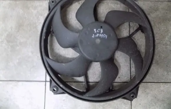 Peugeot 307 Air conditioning (A/C) fan (condenser) 