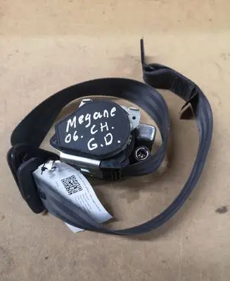 Renault Megane II Rear seatbelt 7063178 650230