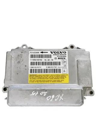 Volvo XC60 Airbag control unit/module T11502100192 0285012741 31423599