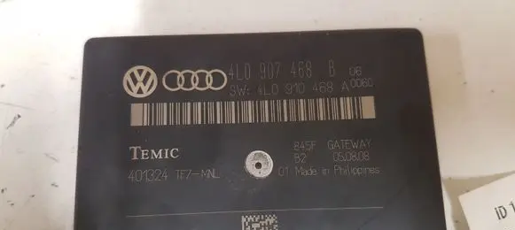 Audi A6 S6 C6 4F Gateway control module 4L0907468B 4L0910468A