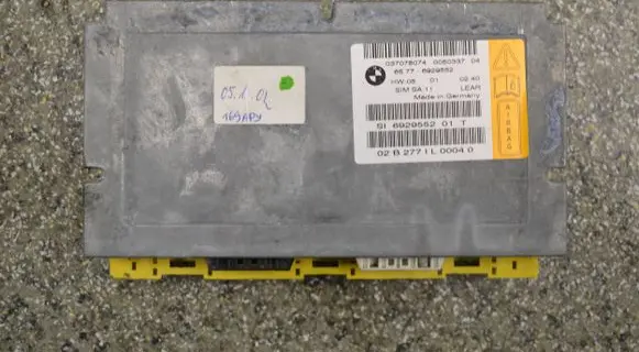 BMW 7 E65 E66 Airbag control unit/module 037078074 6929552 65776929552