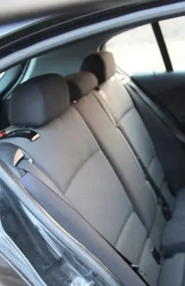 BMW M5 Second row seats 