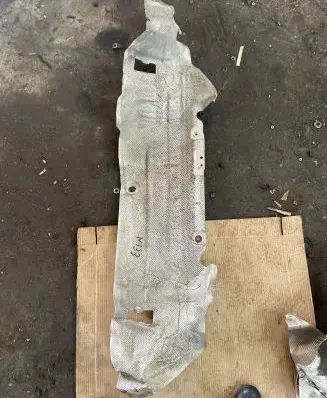 Heat shield in engine bay
