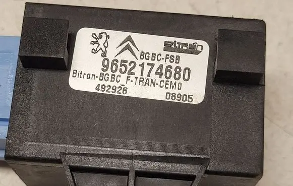 Peugeot 407 Other relay 9652174680