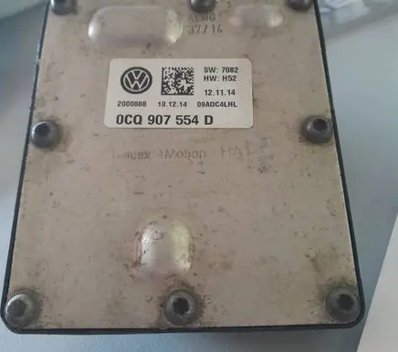 Volkswagen Golf VII Torque split ecu control unit/module 0CQ907554D 09A0C4LHL 2000888