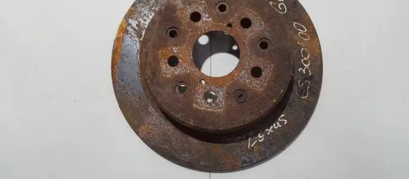 Lexus GS 300 400 430 Rear brake disc neventiliuojamas
