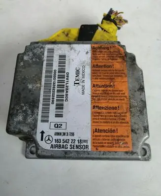 Mercedes-Benz ML W163 Airbag control unit/module 1635422218