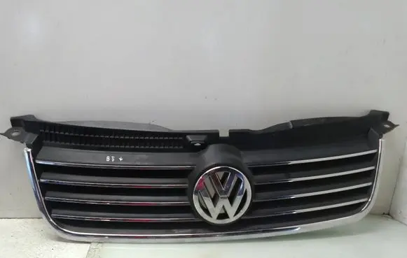 Volkswagen PASSAT B5.5 Front bumper upper radiator grill 380853651L