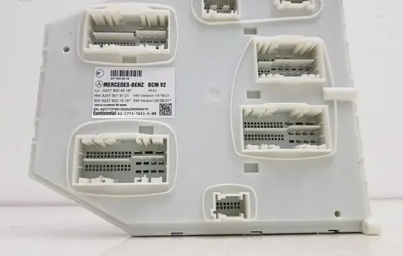 Mercedes-Benz B W247 Central body control module A2479004518 A2479019101 A2479021516