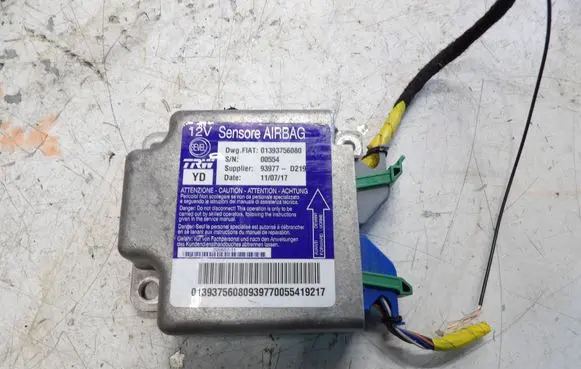 Fiat Ducato Airbag control unit/module 01393756080 00554 93977D219