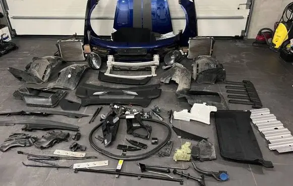 Porsche 992 Front piece kit 