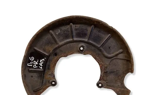 Volkswagen PASSAT B6 Front brake disc dust cover plate 