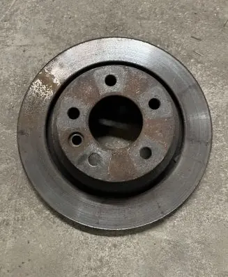 Volkswagen Touareg I Rear brake disc