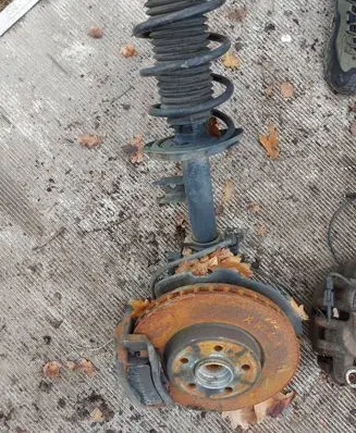 Mercedes-Benz A W177 Front shock absorber with coil spring A1773209300 81404006135