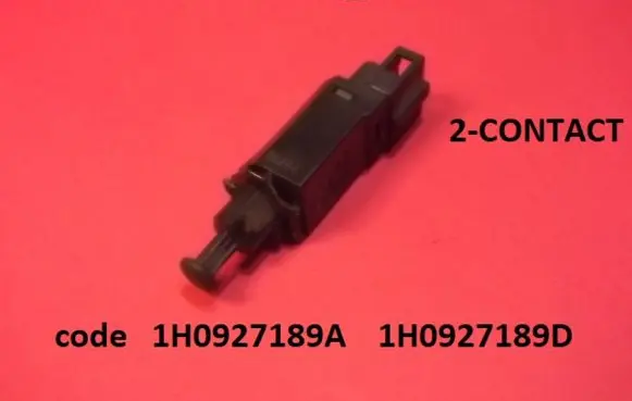 Volkswagen Sharan Brake pedal sensor switch 1H0927189A 1H0927189D