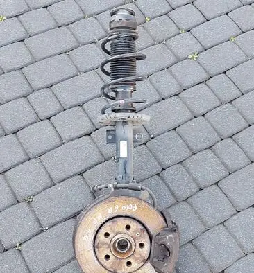 Volkswagen Polo V 6R Front wheel hub spindle knuckle 6R0413031C