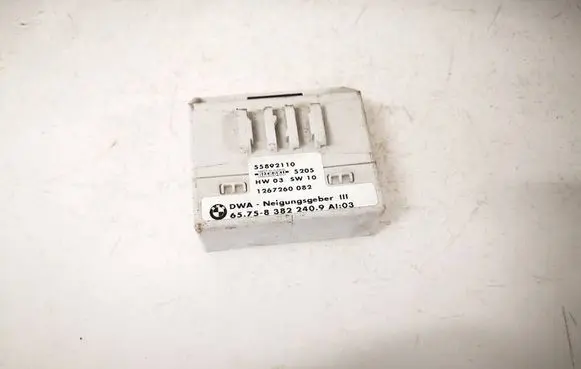BMW X5 E53 Alarm control unit/module 657583822409